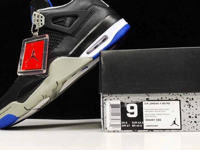 Alternate Jordan Retro 308497-006 4 Motorsports Air 0905